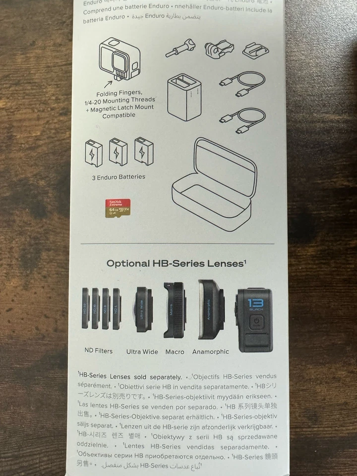 GoPro HERO13 Black Extended Power Bundle With 3 Spare Batteries, 64GB SD Card - Image 2 of 4
