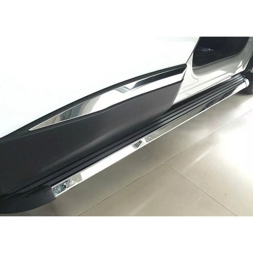 2PCS Running Boards Side Step Nerf Bars Fits For Honda Passport 2026 black ALU - Picture 4 of 5
