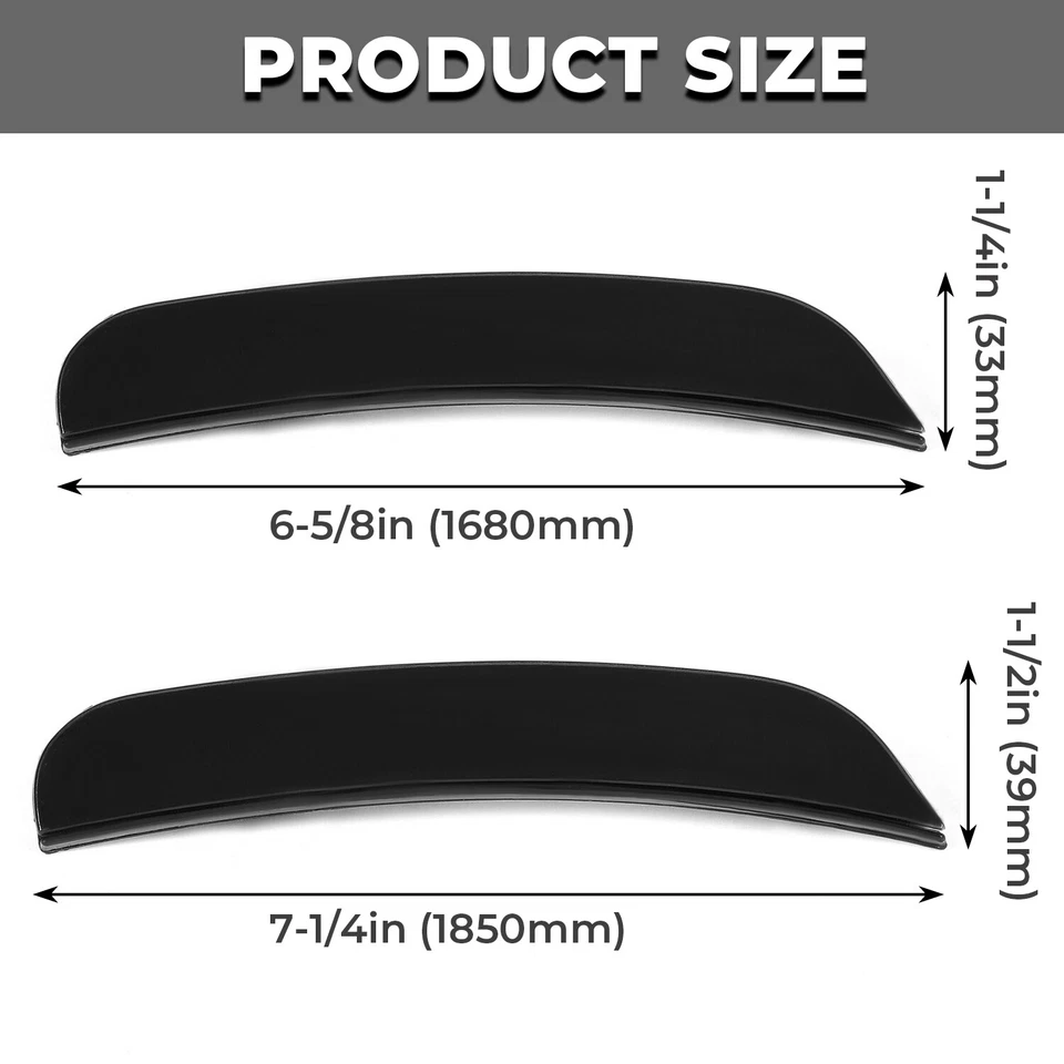 Luces LED marcadoras laterales para parachoques de humo para Dodge Charger R/T SXT SRT 4X para 15-22 23 Foto 4 de 4