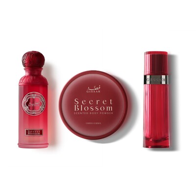 Secret Blossom Set by Gissah Fragrances - 3 Pieces - Express