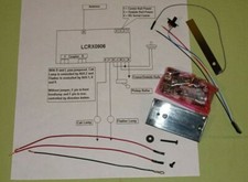 Lionel LCRX 0906 Board 610-8124-110  HW for adding TMCC control not motor '98