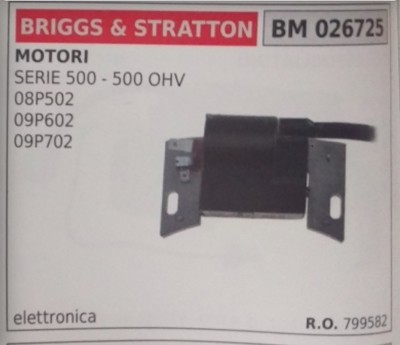 799582 BRIGGS & STRATTON 500 SERIES 500OHV ENGINE COIL 08P502 09P602 09P702