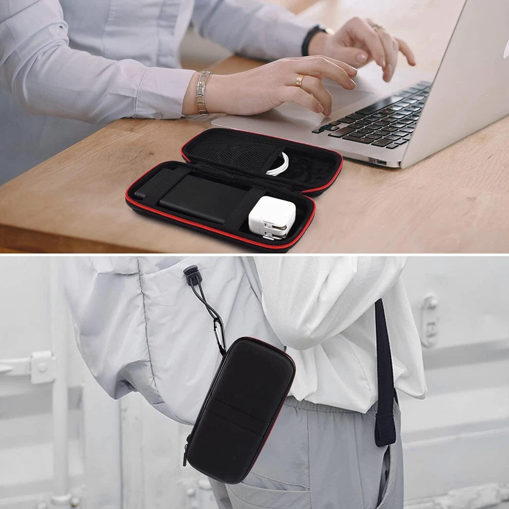RAV Power Medium Power Bank Hard Travel Case Black