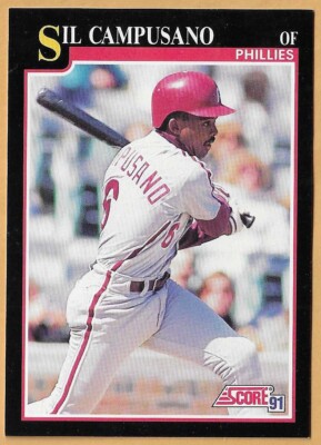 SIL CAMPUSANO PHILADELPHIA PHILLIES #847 - SCORE NM-MT 1991