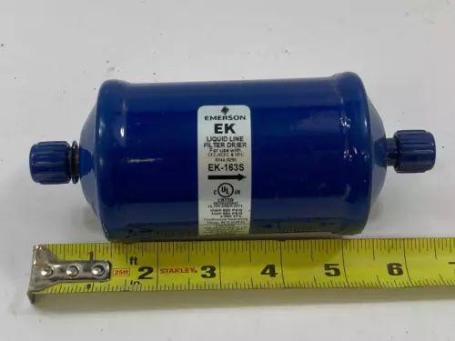 EMERSON Liquid Line Filter Drier, Compacted Bead EK163S - 3/8" 16 in³ 047614