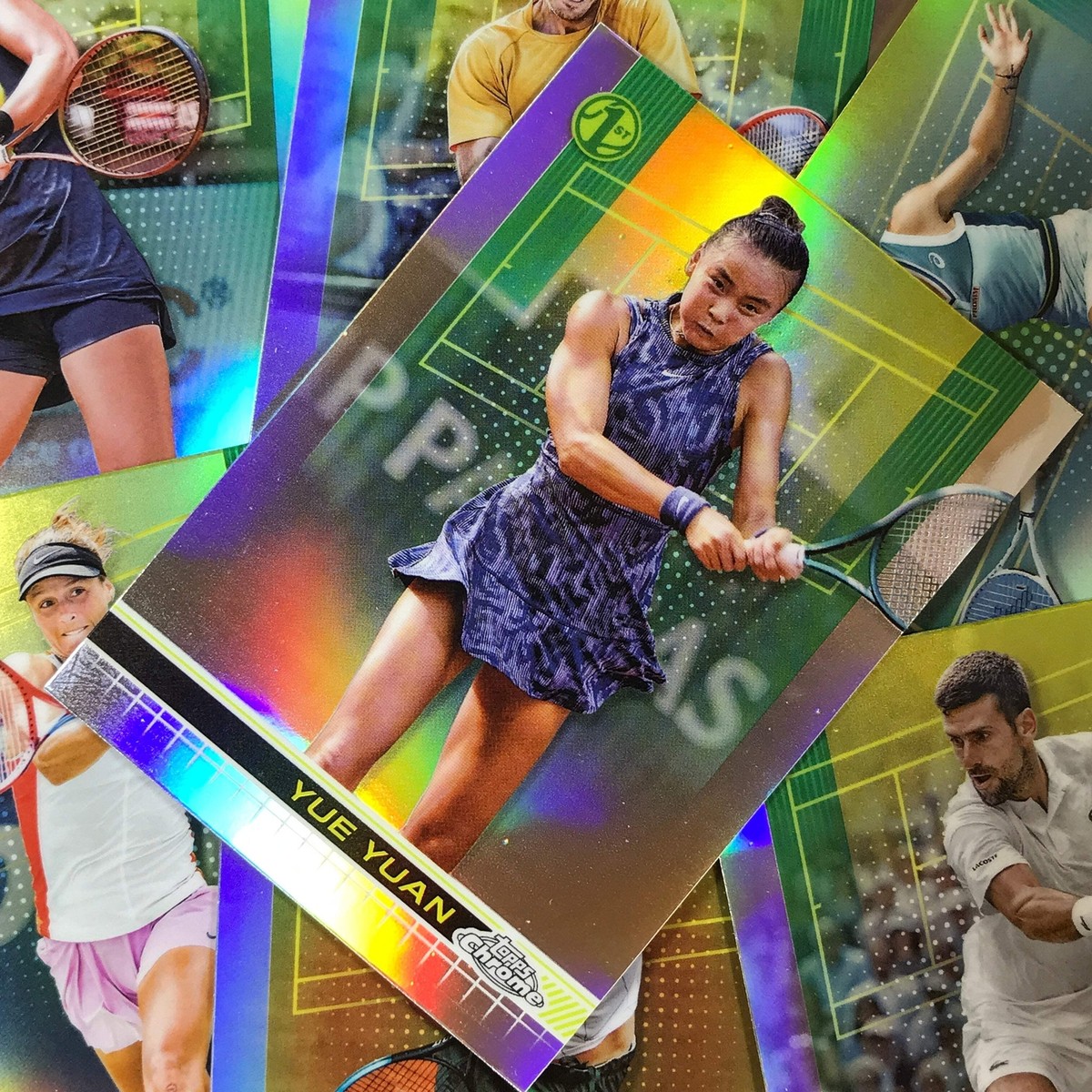 2024 Topps Chrome Tennis BIANCA ANDREESCU Base Silver Refractor
