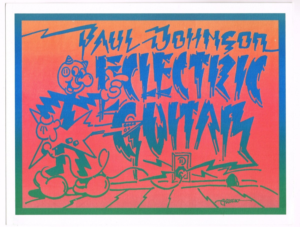 ORIGINAL RICK GRIFFIN POSTER READY KILOWATT 1985 PAUL JOHNSON SURF