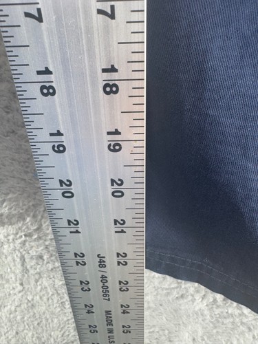 The Children's Place Boys Pants Navy Blue Cargo Cotton Adjustable Waist Size 7 - Picture 5 of 6