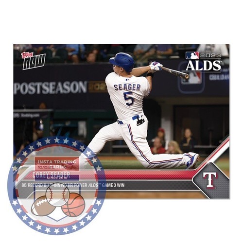 2023 Topps Now 989 Corey Seager