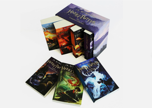 BRAND NEW Harry Potter 7 Books Complete Collection Boxed Gift Set by JK Rowling! - Picture 5 of 7