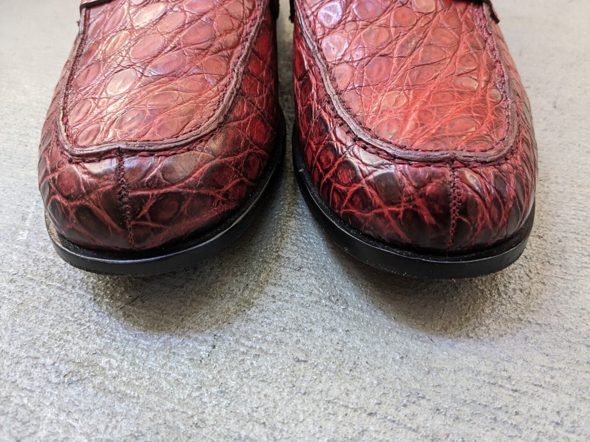 GUCCI Authentic Men’s Loafer Fringe Oxblood Made in Italy 41 US 9.5 US Horsebit Gucci Men main image 2