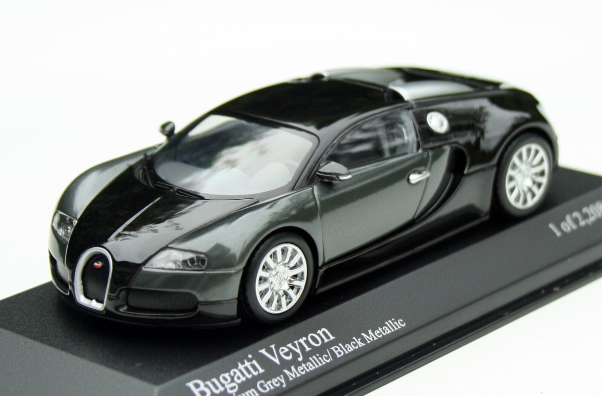 Bugatti Veyron 16.4 Year 2005-2015, Black/Grey Metallic Bugatti Veyron 16.4 Year 2005-2015, Black/Grey Metallic