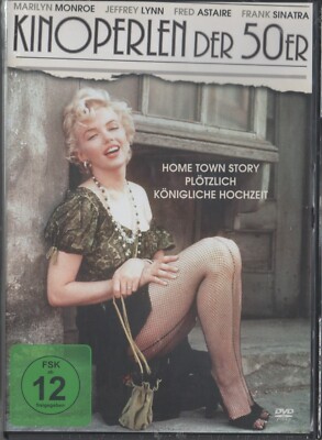 Kinoperlen der 50er 3 Filme DVD NEU Marilyn Monroe Jeffrey Lynn Fred Astaire