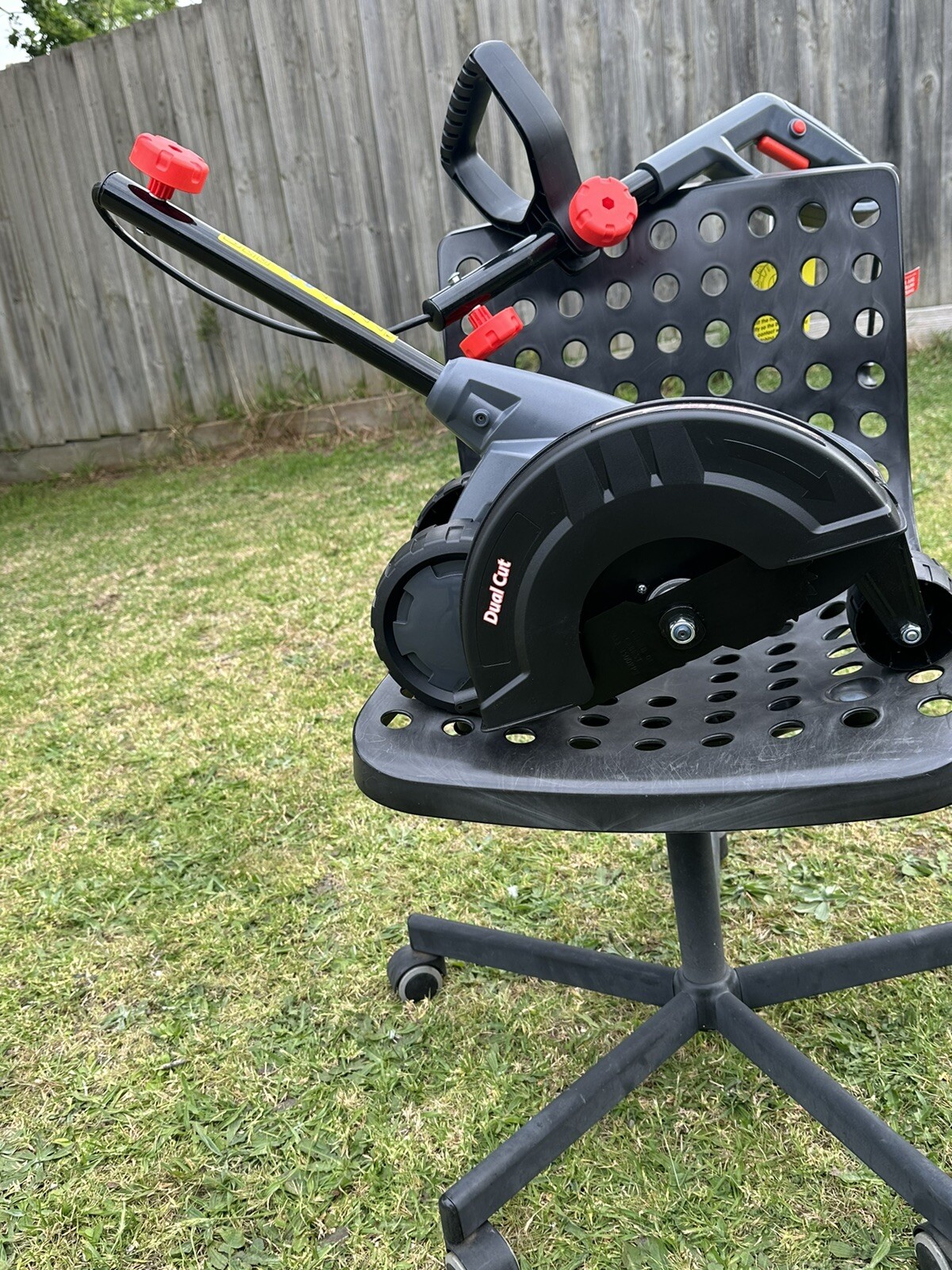 OZITO 1400W 190mm Electric Lawn Grass Edge Garden Edger Trimmer Dual Cut Blade eBay