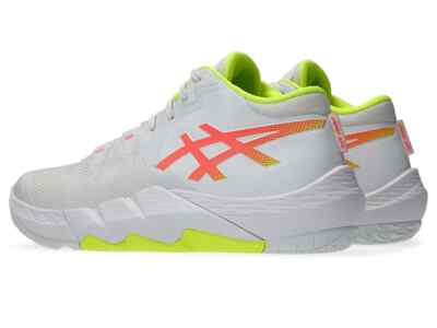 【 最安値 】asics UNPRE ARS 2 Asics Basketball shoes UNPRE ARS 2 White/Sunrise Red