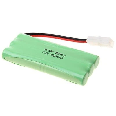 YUNIQUE GREEN-CLEAN-POWER Batteria Ni-Mh 7,2V 1800mAh 6 Celle AA con Connettore Tamiya KET 2P – Per Auto