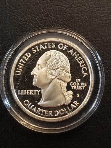 2006 S Silver State Quarter Proof North Dakota - Picture 2 of 2