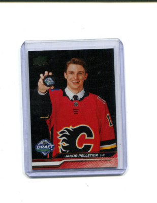 2023-24 Upper Deck Extended Speckled Rainbow 1st Round Jakob Pelletier Rookie