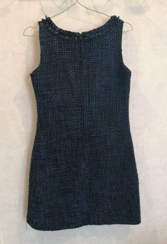 Kleid blau-schwarz warm gefüttert Gr.36 Camaïeu (2303106) - Bild 2 von 4