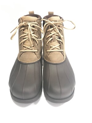 UGG Mens Size 10 Waterproof Duck Boots Leather/Rubber s-l400.jpg main image 4