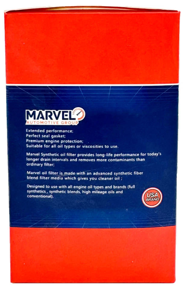 Filtro de aceite sintético Marvel MR9044 (68507598AA) para Ram 1500 2020-2023 3,0 L Foto 3 de 4
