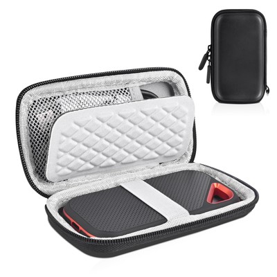 External Hard Drive Case for Sandisk Portable Carrying Case Hard EVA SSD 1TB ...
