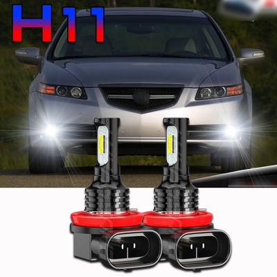 For Acura TL 2007-2008 led Headlight High/Low Beam & Fog Light Bulbs