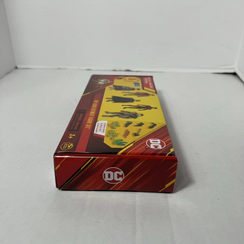 Juego de 5 figuras de acción de primera edición de DC Comics The Flash Ultimate NUEVO Foto 2 de 4