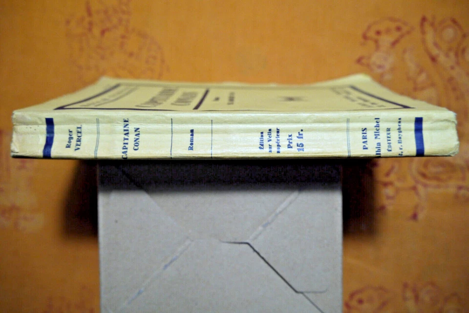 ROGER VERCEL , Capitaine conan , avec envoi , 1934 , velin superieur - Photo 4/4