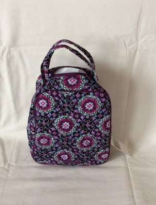 vera bradley lilac medallion lunch bag