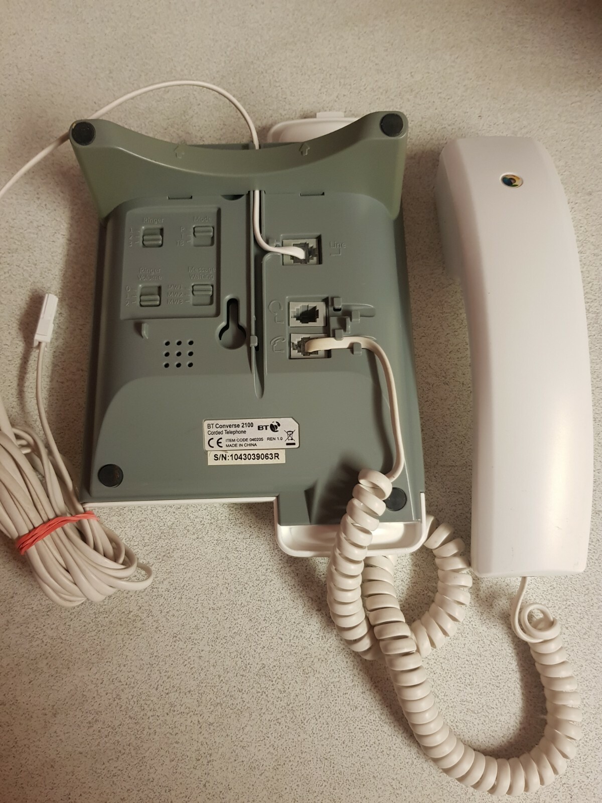 BT Converse 2100 - Single Corded Phone amplify radial headset White Telephone 5016351304341 | eBay BT Converse 2100 - Single Corded Phone amplify radial headset White Telephone 5016351304341 | eBay