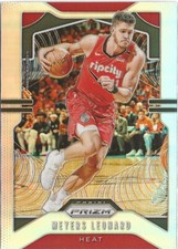 2019-20 Panini Prizm Meyers Leonard Silver Prizm #117 SP