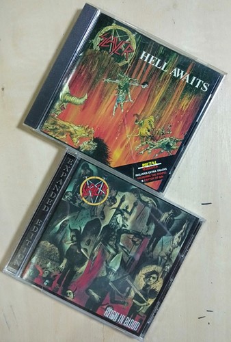 (Good Price!!) SLAYER - 2 title CD set - JAPAN (no obi)+ US IMPORT