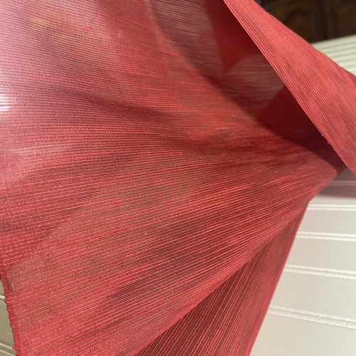 TELA DE SEDA, rojo-marrón 5 yardas x 22 pulgadas de ancho o 180 pulgadas x 22 de ancho - Imagen 7 de 11
