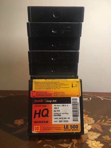 NEU 16mm Film KODAK IMAGELINK HQ 16mm x 100ft. (30.5 m) MICROFILM - Bild 2 von 4