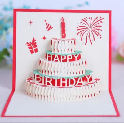 Happy Birthday 狂三　優勝PR　PR+ Amazon.com : Omgpeike Musical Birthday Card, Pop up 3D