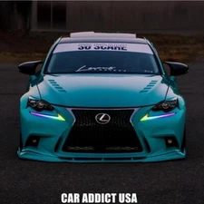 2x LED RGB DRL for Lexus IS200T IS250 IS300 IS350 ISF 2013-2016 Dazzel DRL LH+RH
