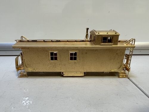 VH V-H Modelos Van Hobbies Escala HO Latón CNR Madera Caboose *Rob - Imagen 3 de 16