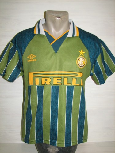 1997/98 RONALDO #10 Inter Milan Vintage Umbro Home Football Shirt Jers -  Football Shirt Collective