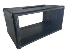 PROCRAFT 5U 12" Deep Rack Case in Black Tolex Wrap - Top Handle Black Hardware