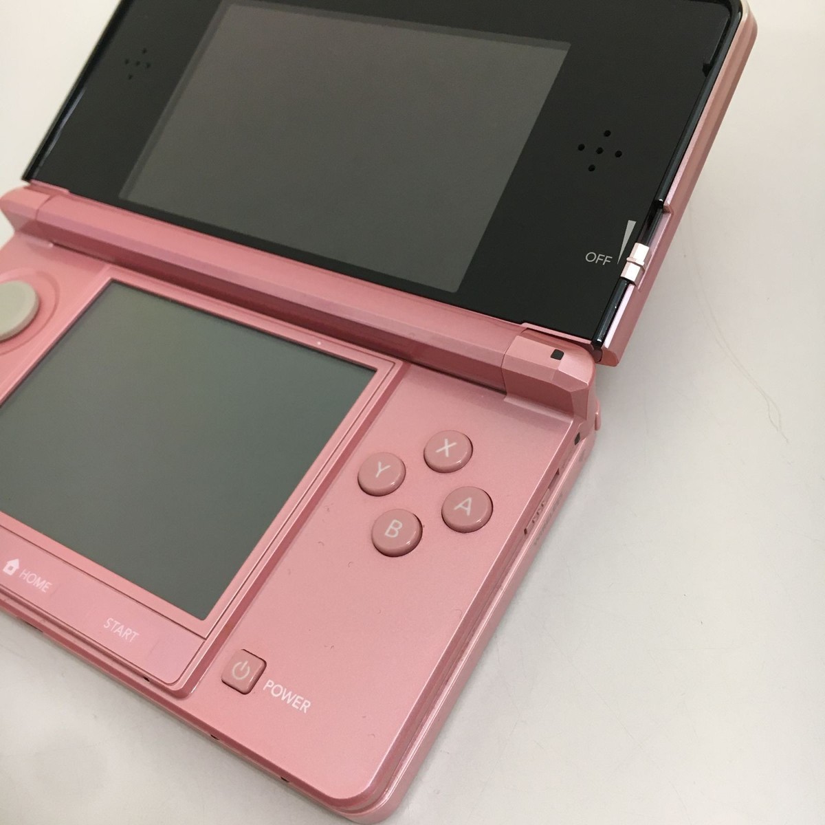 3DS ピンク Nintendo 3DS Misty Pink Console Handheld System Japanese Condition