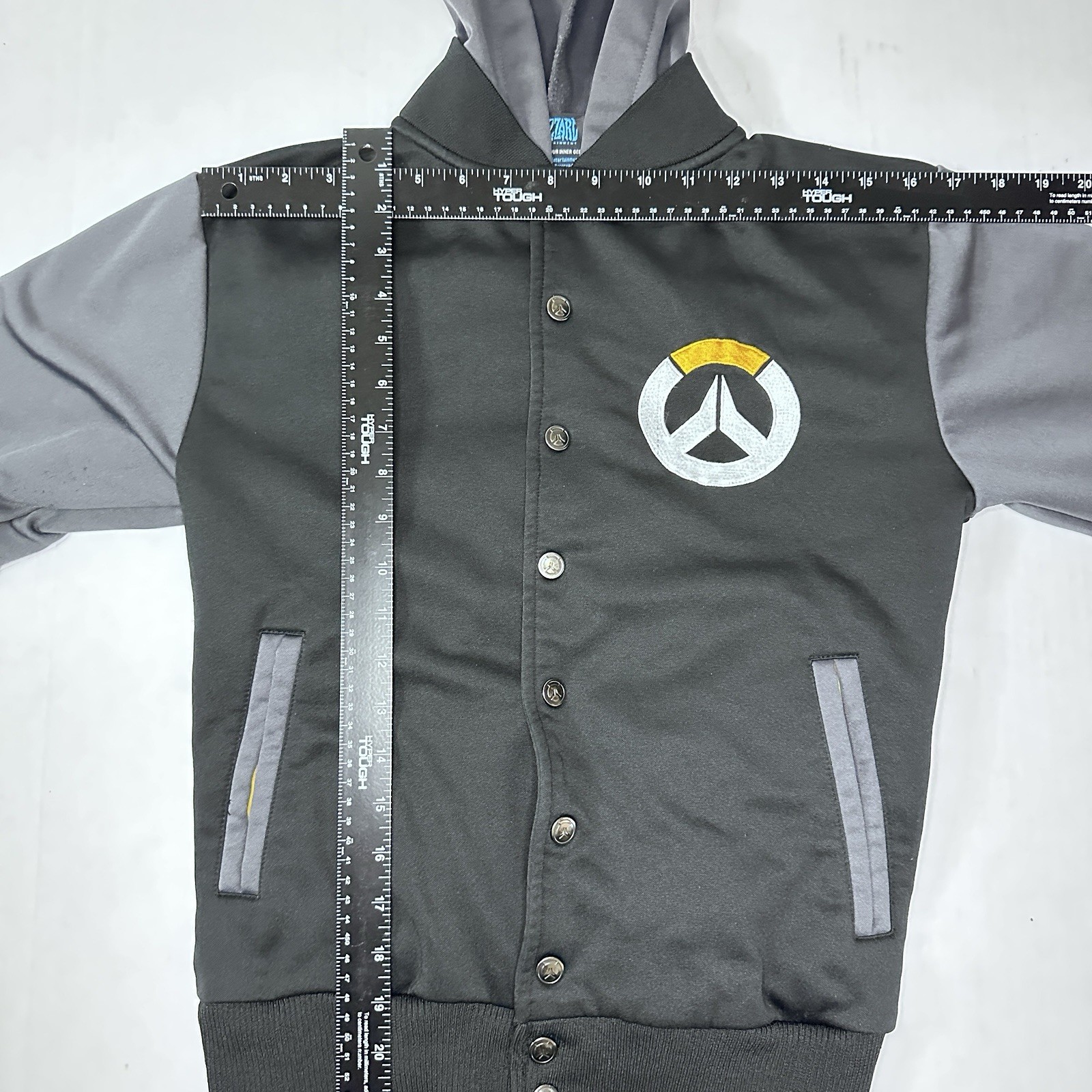 2017 Blizzard Overwatch Snap Button Jacket Hoodie… - image 2