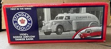 Ertl 1930s Dodge Airflow Tanker Bank Standard Oil Item 21594P NEW