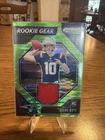 2024 Panini Prizm - Rookie Gear Drake Maye #RG-DME Neon Green Pulsar Prizm