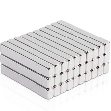 30pcs Strong Rare Earth Magnets Bar, Small Rectangular Neodymium Magnets Heav...