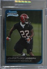 2006 Bowman Chrome Uncirculated Rookies 348/519 Johnathan Joseph #61 fm0
