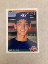 1992 Upper Deck #55 Blue Jays SHAWN GREEN Rookie RC
