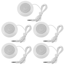 ZJIVQO 5 Pcs Mini Pillow Speaker 3.5mm