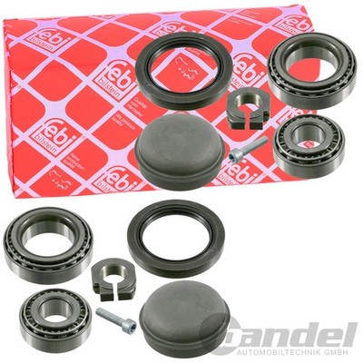 2x FEBI RADLAGER SATZ VORNE für MERCEDES C-KLASSE W203 W204 C204 CL203 S203 S204