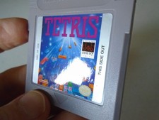 Tetris and Hyper Lode Runner with cases! ☆☆ Authentic Nintendo Game Boy